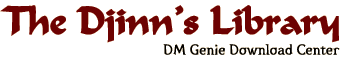The Djinn's Library - DM Genie Download Center